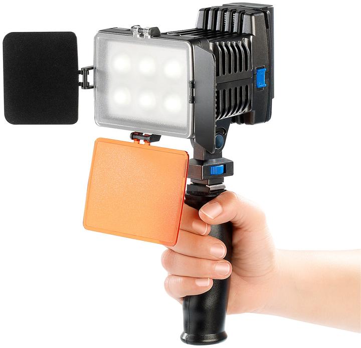 Produktbild Somikon Profi LED-Videoleuchte mit regelbarer Lichtintensität (Videoleuchte)
