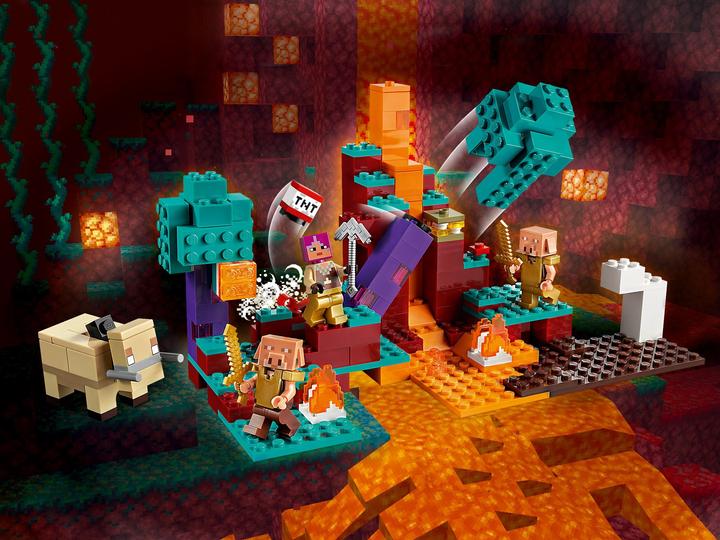 Actual product image LEGO Minecraft End-Of-Live Set Der Wirrwald - 21168 NEU! Teile 287x (21168)