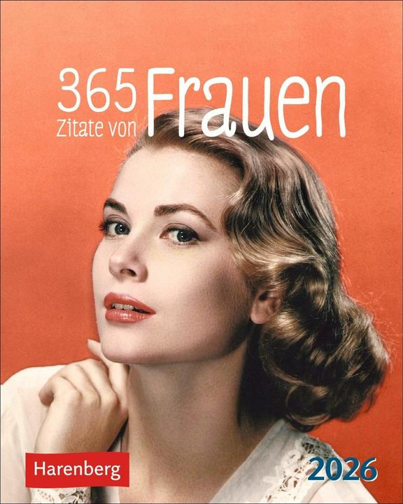 Immagine prodotto Harenberg 365 Zitate von Frauen Mini-Geschenkkalender 2026 (Tedesco)