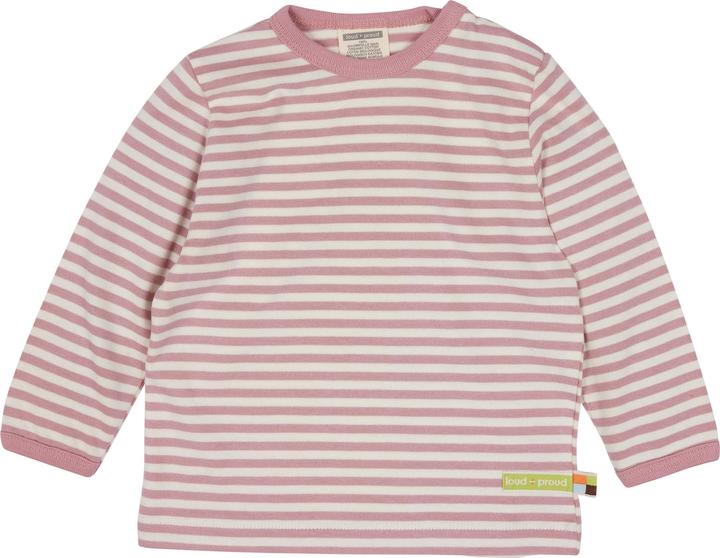 loud + proud Shirt Streifen Aster (80)