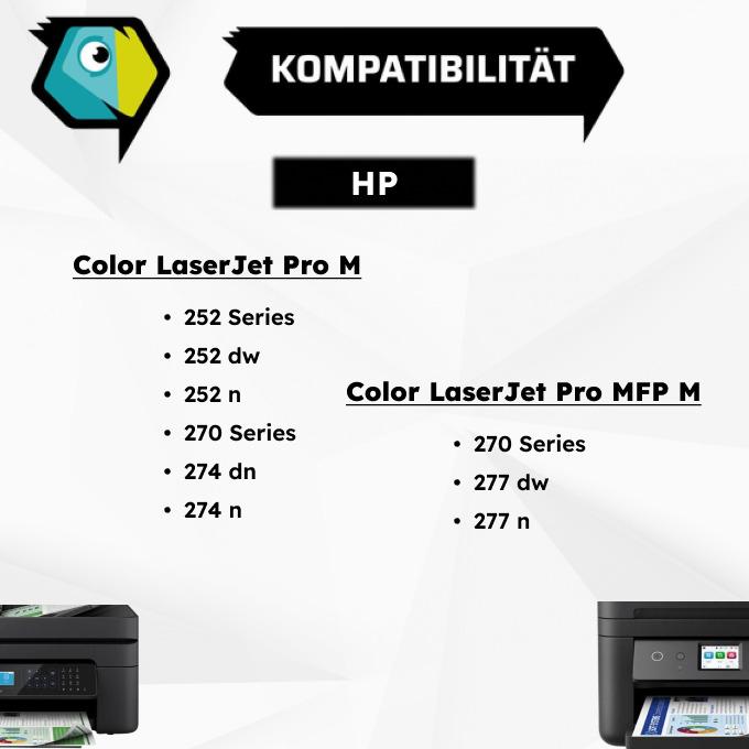 Immagine prodotto Inkadoo Toner compatibile per HP CF400A / 201A Color LaserJet Pro M 252 n Color LaserJet Pro M 274 dn (FC)