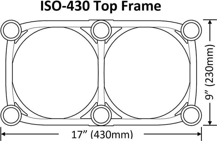 Image du produit Isoacoustics ISO-430 isolatie statief voor studiomonitor of gitaarversterker (1 pièce, Support, Inclinable)