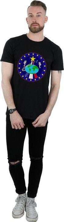 Actual product image Nasa Mens Classic Globe Astronauts T-Shirt (3XL)