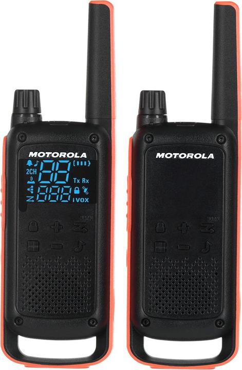 Actual product image Motorola PMR handheld radio TLKR T82 188 (10 km)