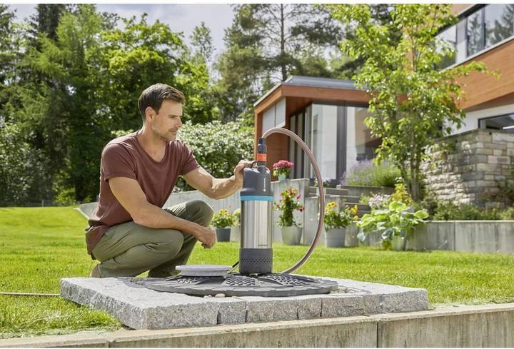 Produktbild Gardena Tauchdruckpumpe 5900/4 Inox Automatic (Gartenpumpe, Hauswasserpumpe)