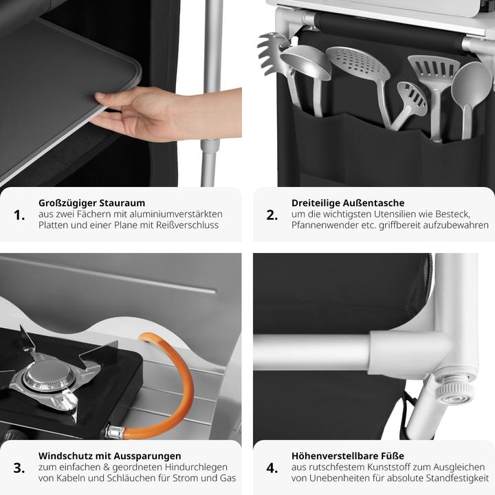 Produktbild tectake Campingküche