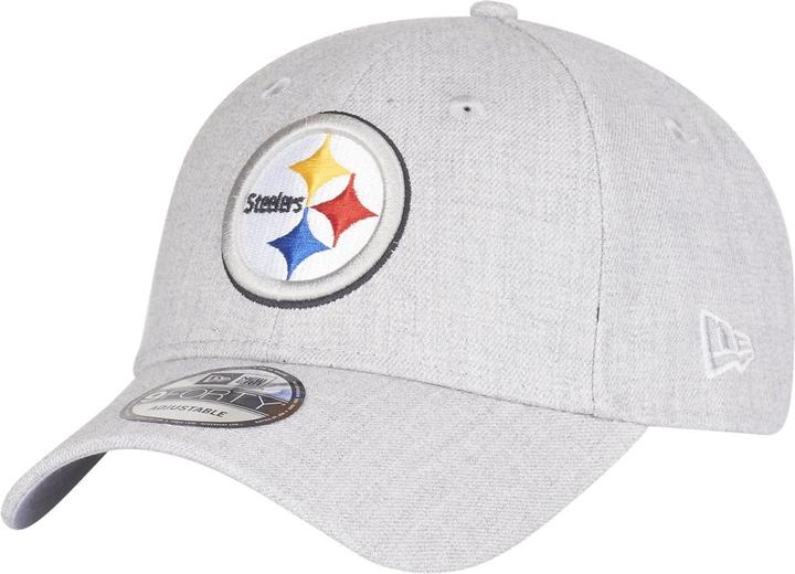 Produktbild New Era 9Forty Cap - Pittsburgh Steelers heather grau (One Size)