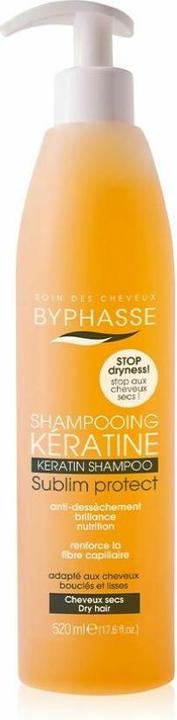Byphasse SUBLIM PROTECT champú queratina 250 ml (250 ml, Flüssiges Shampoo)