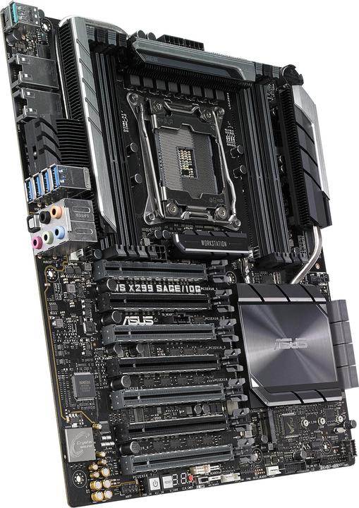 Produktbild ASUS Ws X299 Sage/10g (LGA 2066, Intel X299, SSI CEB)