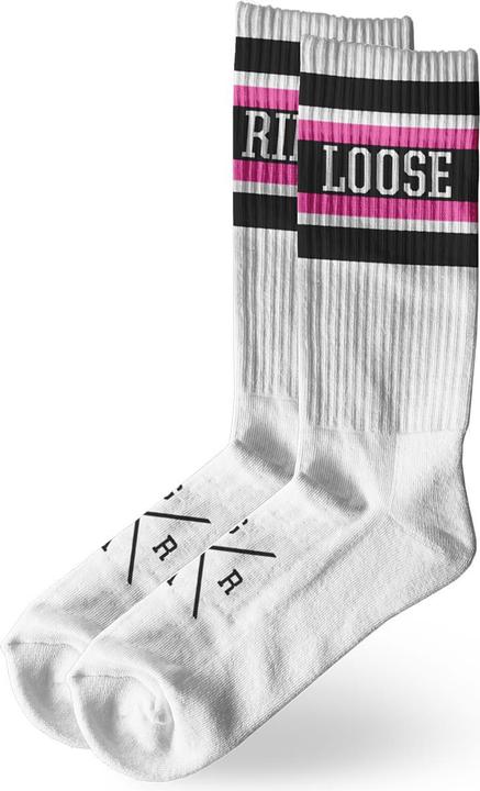 Loose Riders Yellow Stripes Socks (One Size)
