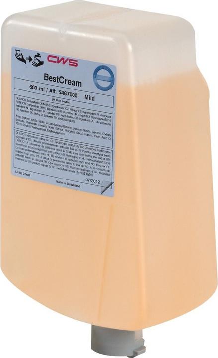 Produktbild CWS Flüssigseife Best Cream Mild Inhalt: 0,5 l Inhalt: 0,5 l (Flüssigseife, 500 ml)