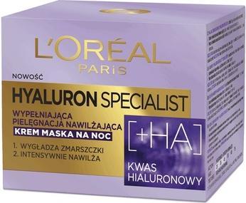 L'Oréal Paris L’Oréal Paris - L'oreal - Hyaluron Specialist Krem Maska Na Noc WypeÅ‚niajÄ…ca PielÄ™gnacja Nawil (50 ml, Nachtcreme)