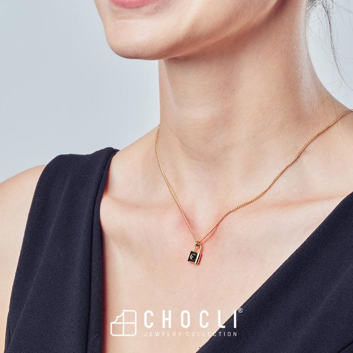 Image du produit MTM Collier Love Lock (Laiton, Or 18k, 43 cm)