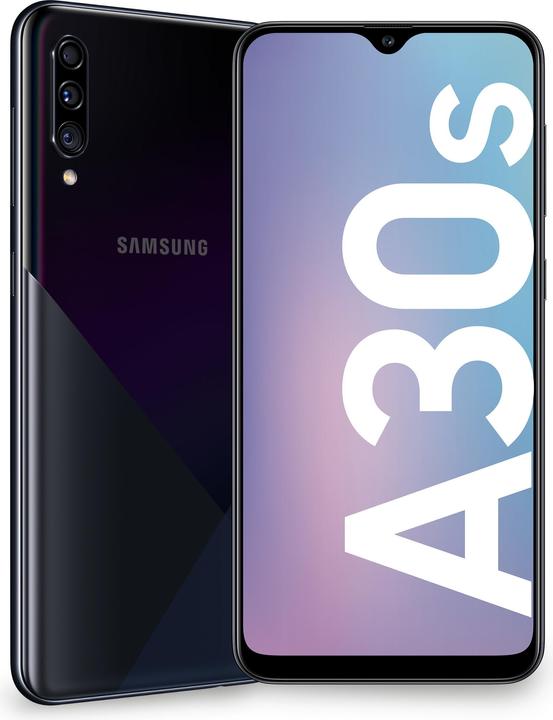 Produktbild Samsung Galaxy A30s EU (64 GB, Prism Black, 6.40", Dual SIM, 25 Mpx, 4G)