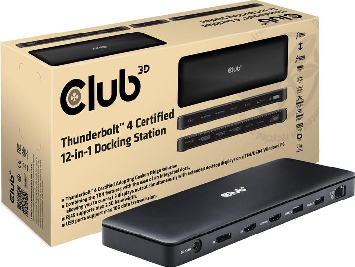 Produktbild Club 3D CSV-1582 (Thunderbolt, 11 Ports)