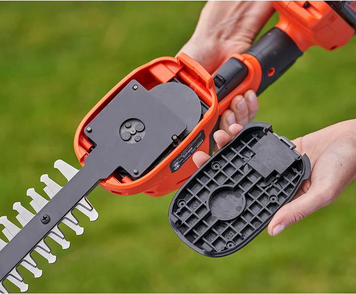 Immagine prodotto Black & Decker Cesoie per erba e arbusti a batteria da 18 V senza batteria e caricatore (Tagliasiepi a batteria)
