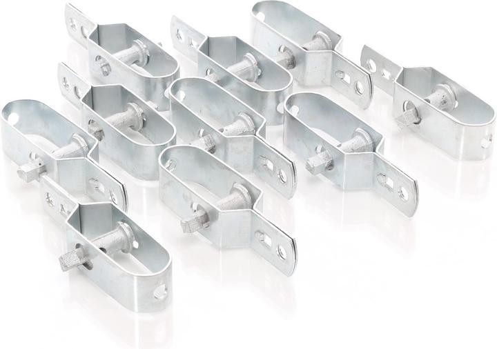 Actual product image Toboli 10 pcs Wire Tensioner Set Galvanised Wire Tightener Strainer Garden Wire Fence Cable Tool