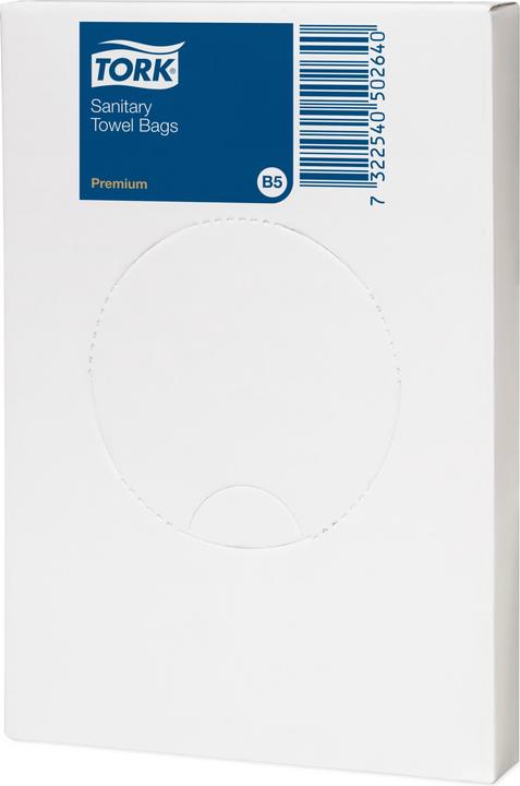 Tork Sacchetto igienico Premium B5 204041 HDPE, trasparente 25 pezzi (25 x, 2 l)