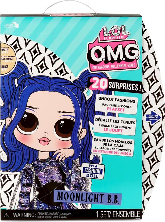 Produktbild L.O.L. Surprise! L.O.L. Surp. OMG Doll S4.5-Moonlight B.B
