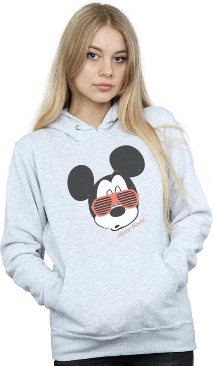 Actual product image Disney Womens/Ladies Mickey Mouse Sunglasses Hoodie (M)