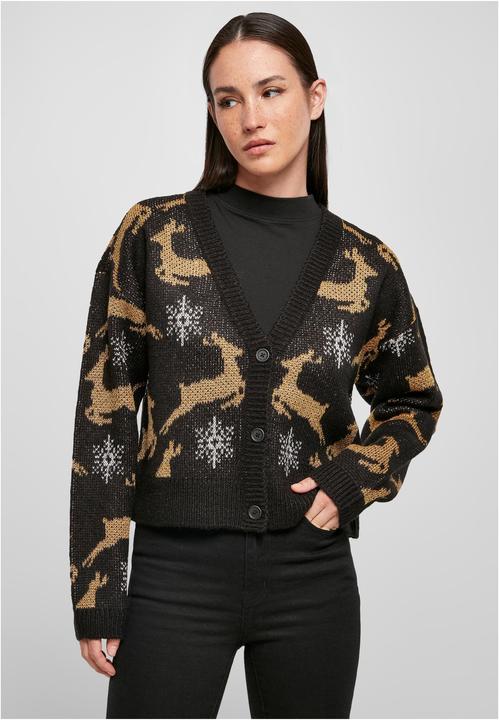 Immagine prodotto Urban Classics Cardigan corto natalizio oversize da donna (XS)