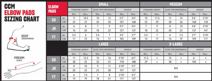 Image du produit CCM Tacks XF Pro SR Protège-coudes de hockey (XL) (XL)