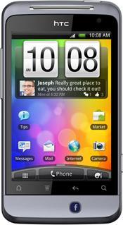 HTC Salsa (512 GB, Blue, 3.40", Single SIM, 5 Mpx, 3G)