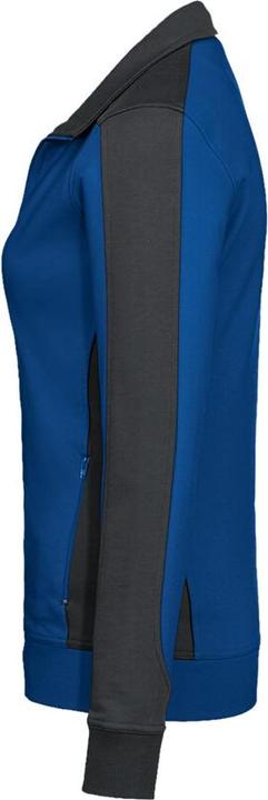 Produktbild Hakro Damen Sweatjacke Contrast Perf ormance royal/anthrazit Gr.6XL (6XL)