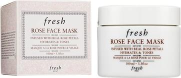 Actual product image Fresh Rose Hydrating Treatment Face Mask with Rose Petals 3.4oz 100ml (3400 ml)