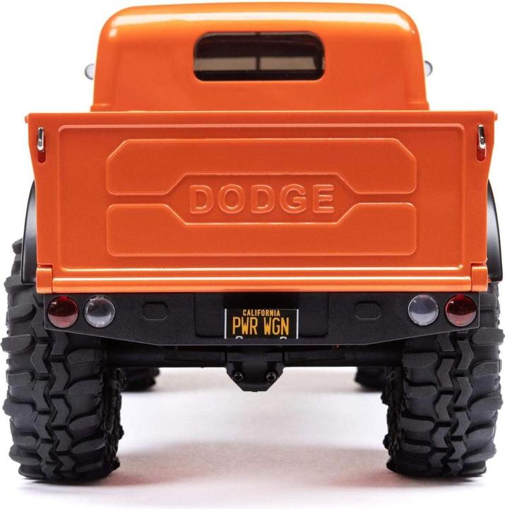 Actual product image Axial Scale Crawler SCX24 Dodge Power Wagon Orange, 1:24, RTR (RTR Ready-to-Run)