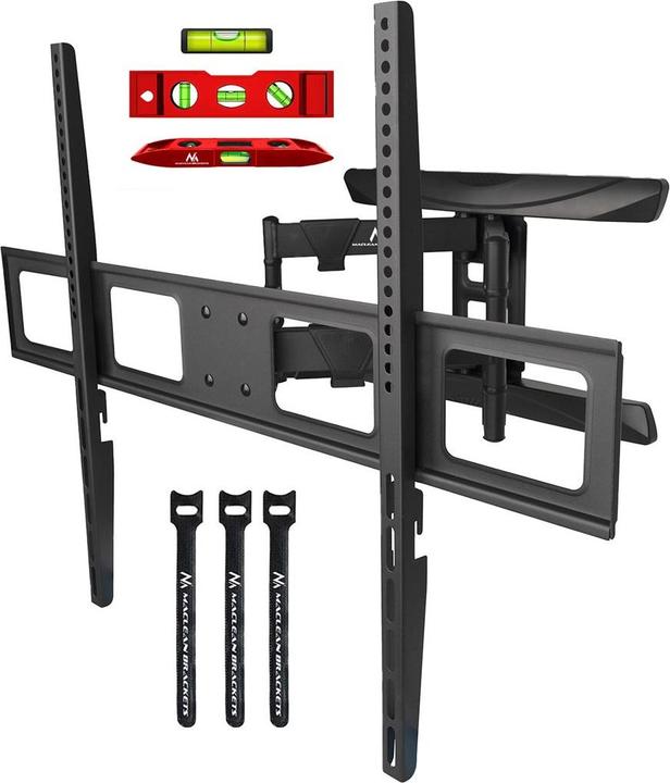 Image du produit Maclean Support TV max VESA 800x600 43-100 80kg réglage de l'angle horizontal et vertical (Mur, 100", 80 kg)