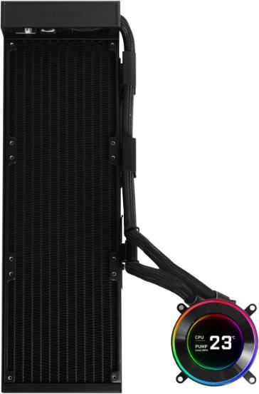 Immagine prodotto Lian-Li HYDROSHIFT II LCD-C 360N Fanless ARGB AiO Wasserkühlung - schwarz