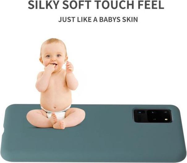 Actual product image MU Classic Liquid Silicone Case Series (Samsung Galaxy S20+)