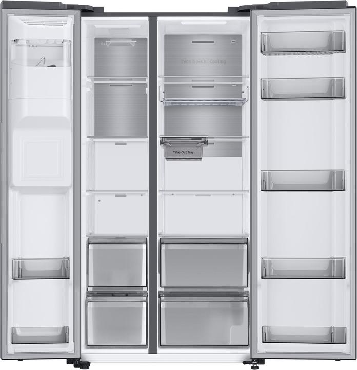 Produktbild Samsung RS6GCG885DS9EG (edelstahl, AI Energy Mode, Metal Cooling, Festwasseranschluss) (634 l)