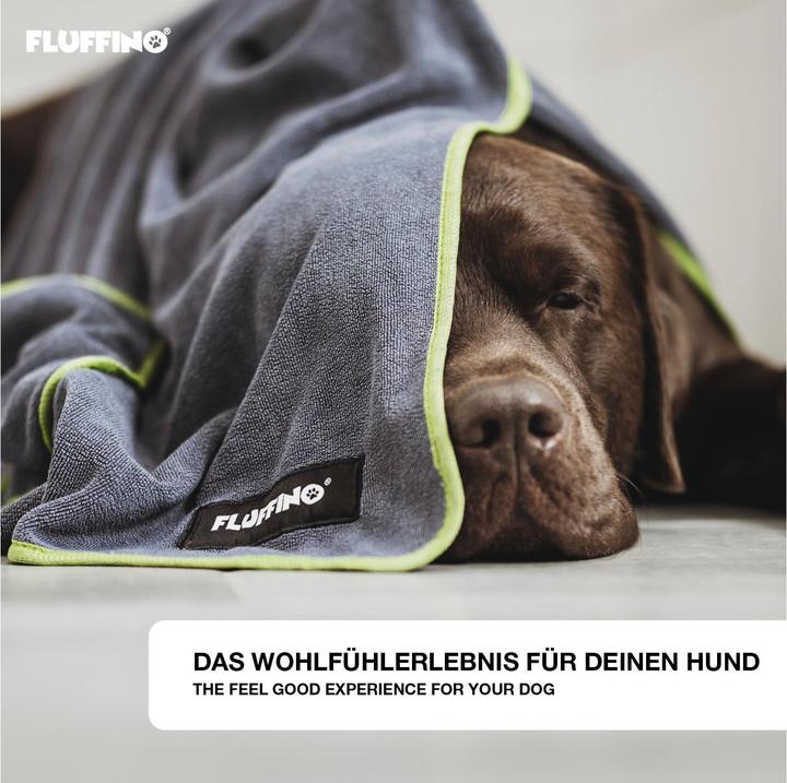 Produktbild Fluffino 2er-Set-Hundehandtuch (L, Hundemantel)