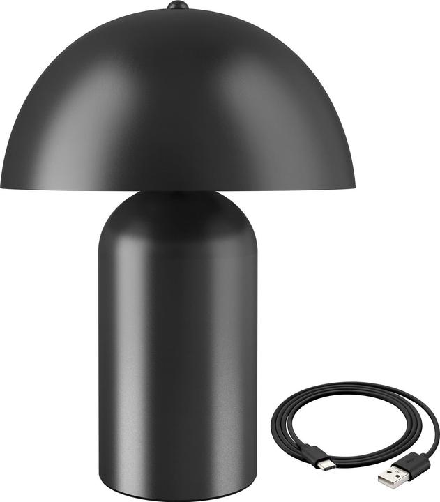 Produktbild tectake Kleine Retro-Tischlampe Kade, dimmbar, 40W