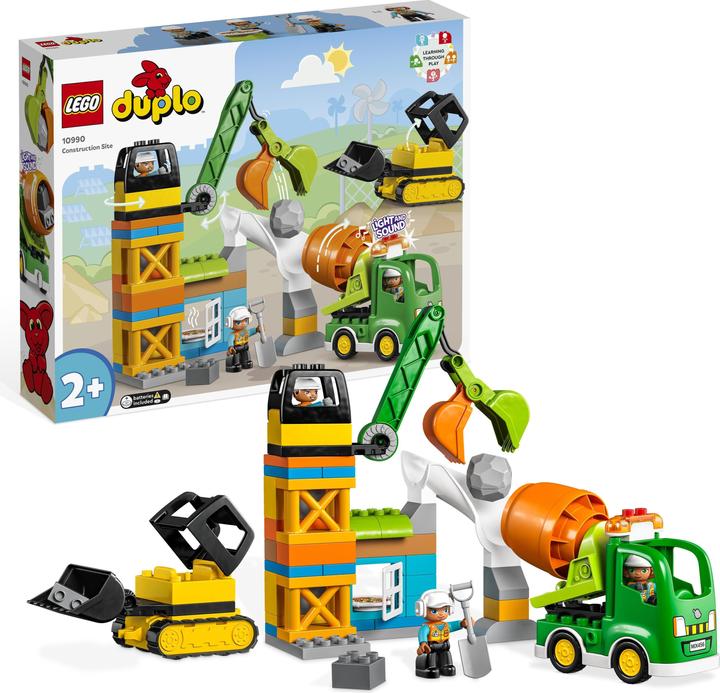 LEGO Baustelle mit Baufahrzeugen (10990)