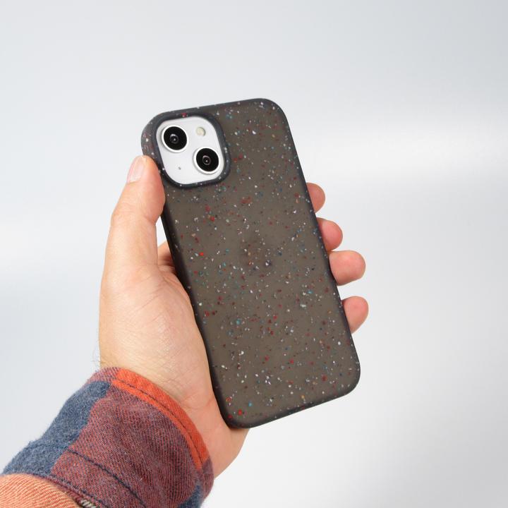 Produktbild PhoneLook Hülle Silikon neu zusammengesetzt mit mehrfarbigen Punkten Sensation Dots (Apple iPhone 14 Plus)
