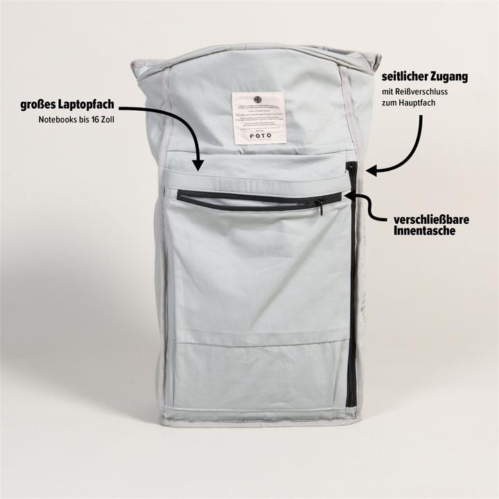 Produktbild Eoto Rucksack EARTH BEAT:ROOT Daypack, nachhaltig, 26 L (26 l)