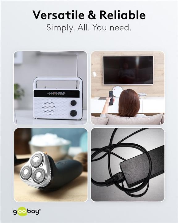 Actual product image Goobay Euro connection cable (3 m)