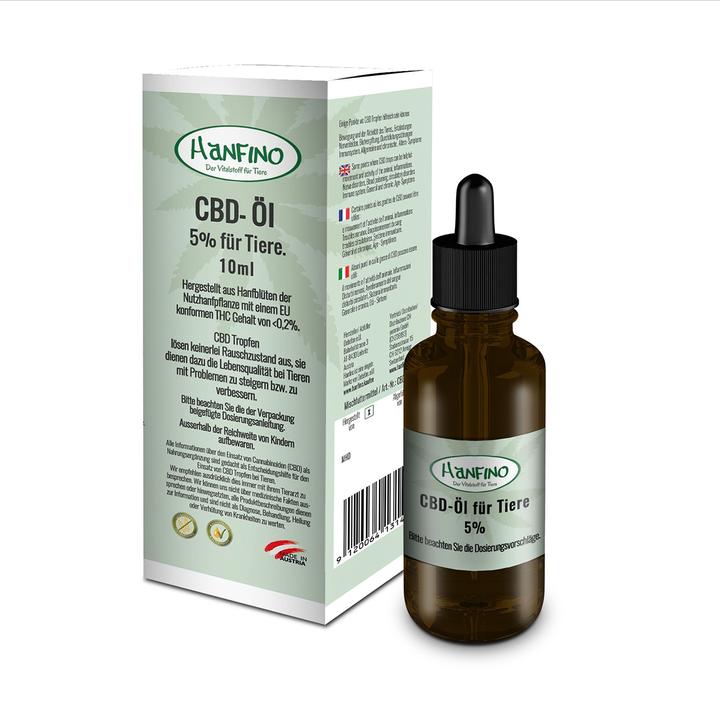 Produktbild Hanfino CBD Tropfen (Junior, Adult, Senior, 1 Stk., 50 g)