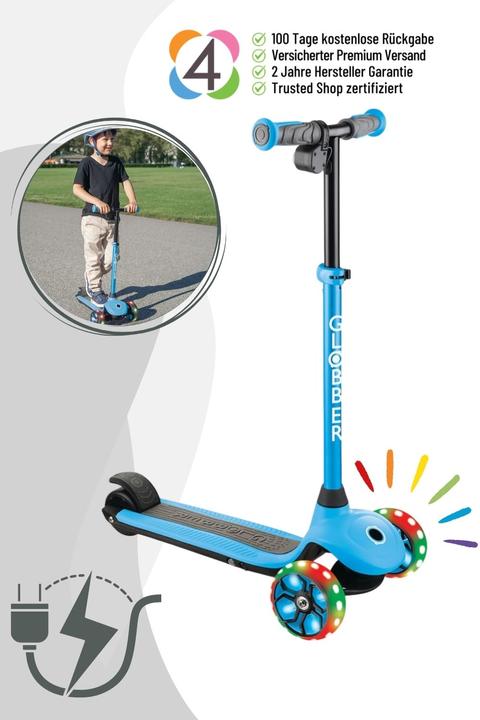 Image du produit Globber E-Motion 4+, bleu ciel (10 km/h)
