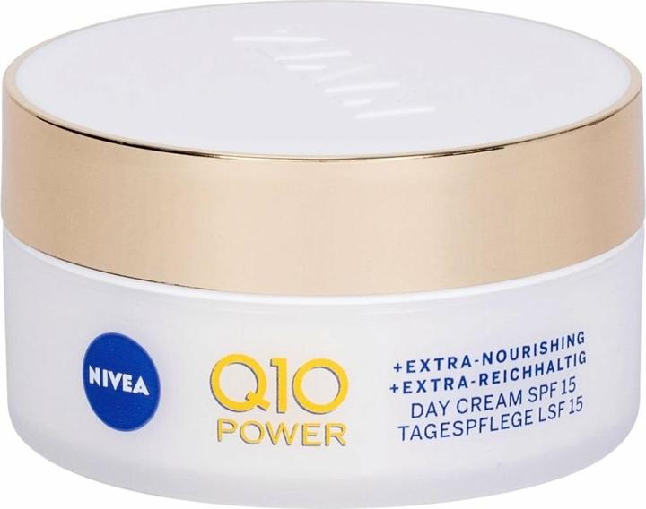 NIVEA Q10 Power Anti-Wrinkle + Extra Nourishing (50 ml, Tagescreme, SPF 15)