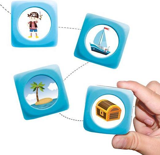 Image du produit Akros Interdidact Cube à histoires (Multilingue)