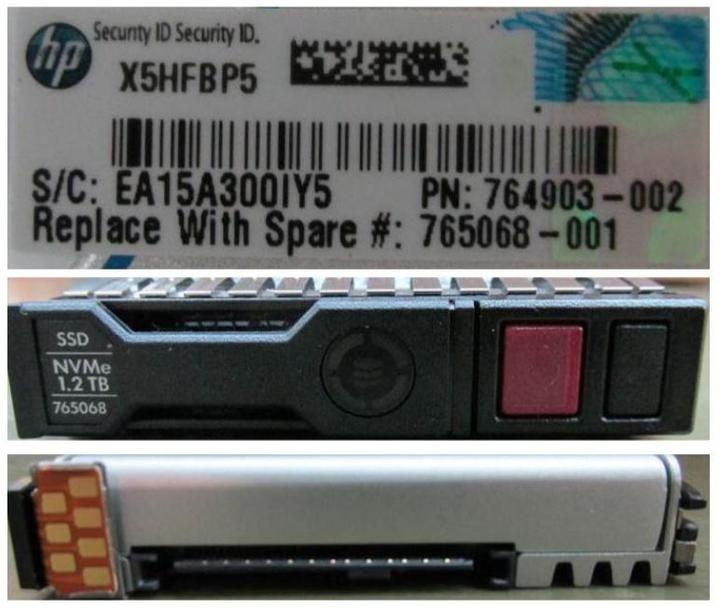 Image du produit HPE DRV SSD 1.2TB 2.5 NVME VE (1200 Go, 2.5")