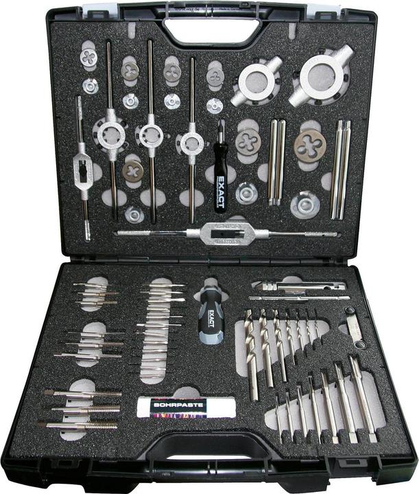 Image du produit Exact Jeu de tarauds 61 pièces HS