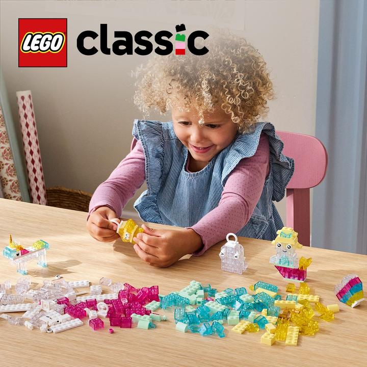 Image du produit LEGO Zauberbox mit durchsichtigen Steinen (11040, LEGO Classic)