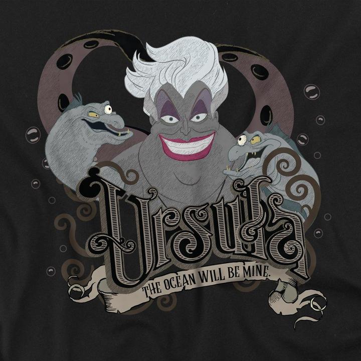 Image du produit The Little Mermaid - T-shirt OCEAN WILL BE MINE - Adulte (S)
