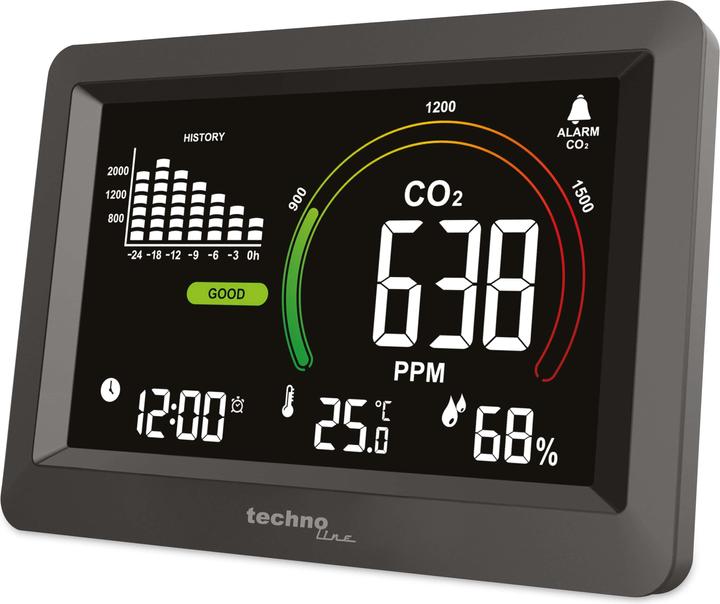 Produktbild Technoline Raumklimastation WL 1028 (Messgerätkoffer)