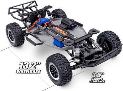Produktbild Traxxas SC.TRUCK SLASH HD 1:10 2WD EP RTR BLUE w/USB-C Charger & Battery (RTR Ready-to-Run)